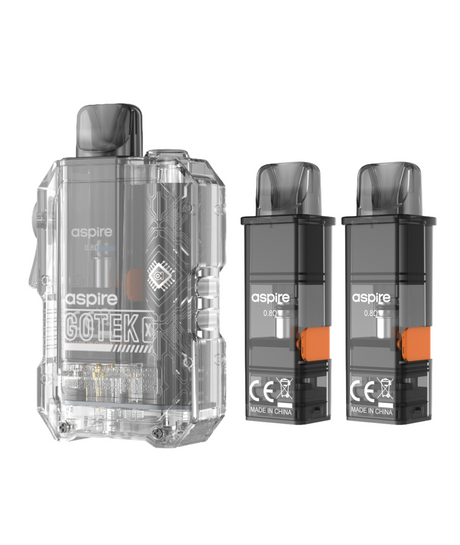 Bundle: Aspire Gotek X Kit + 2 Pack Pods