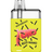 A vibrant yellow Vaporesso Eco Nano Kit vaping device with a bold pink "Xros" logo and a leak-proof design, featuring a transparent mouthpiece, set against a white background.