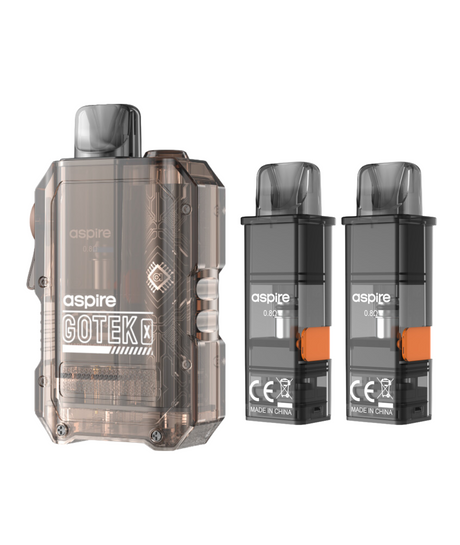 Bundle: Aspire Gotek X Kit + 2 Pack Pods