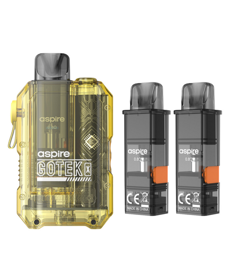 Bundle: Aspire Gotek X Kit + 2 Pack Pods