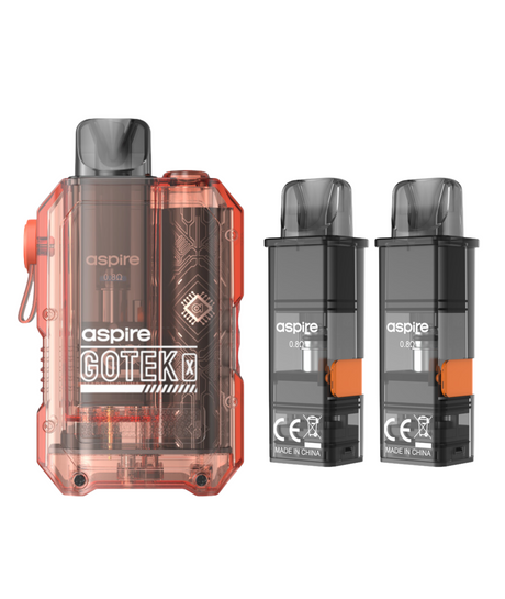 Bundle: Aspire Gotek X Kit + 2 Pack Pods