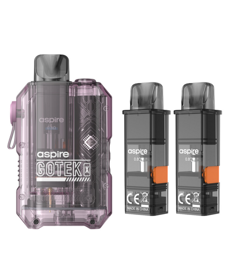 Bundle: Aspire Gotek X Kit + 2 Pack Pods