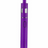 A purple Innokin Endura T18E Kit vaping pen with a sleek design featuring a central button and clear viewing windows to monitor liquid levels.