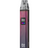 A modern mouth-to-lung vaping device with a digital display showing battery life and settings, featuring the sleek purple and black gradient design and adjustable airflow of the Oxva Xlim Pro Pod Kit.